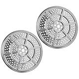 WELURE 2-Pack Canner Rack for Pressure Cooker, Stainless Steel Canning Rack Fit for Presto, for All American, 28cm Canners for Canning