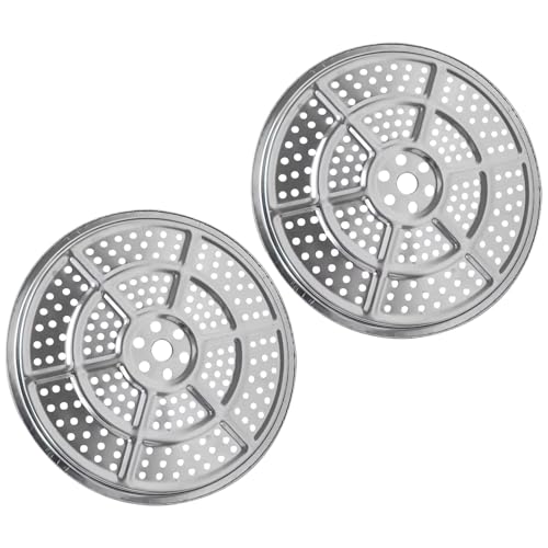 WELURE 2-Pack Canner Rack for Pressure Cooker, Stainless Steel Canning Rack Fit for Presto, for All American, 28cm Canners for Canning