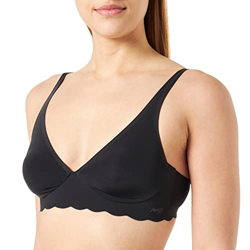 Sloggi Damen Zero Microfibre 2.0 H Soft Bra BH, Black, L