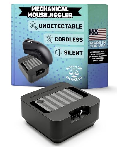 Mini Mouse Jiggler Made in USA Undetectable No USB Cordless Mouse Mover