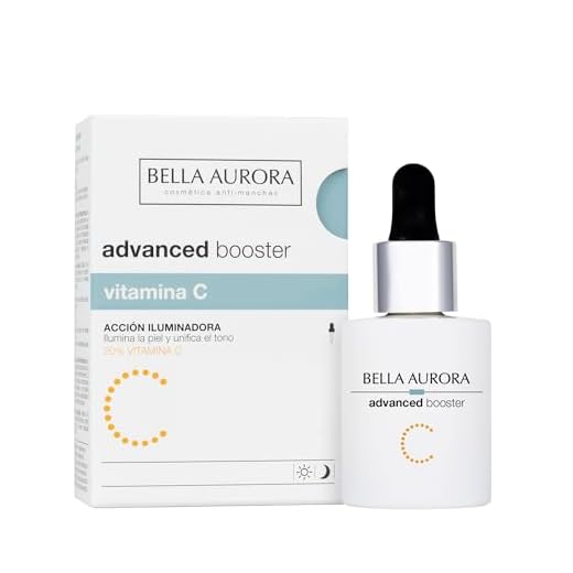 BELLA AURORA - Advanced Booster C 30ml, Vitamina C, Sérum Iluminador y Unificador, Antioxidante Facial, Booster Intensivo de Alta Concentración, Efecto Inmediato