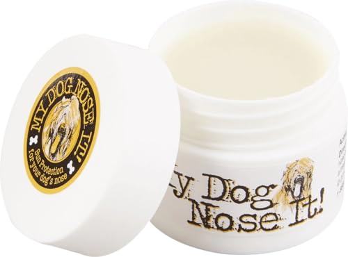 My Dog Nose It Moisturizing Sun Protection Balm for Dogs Noses - Protect Your Dog from Harmful UVA/UVB Rays .5 Ounce