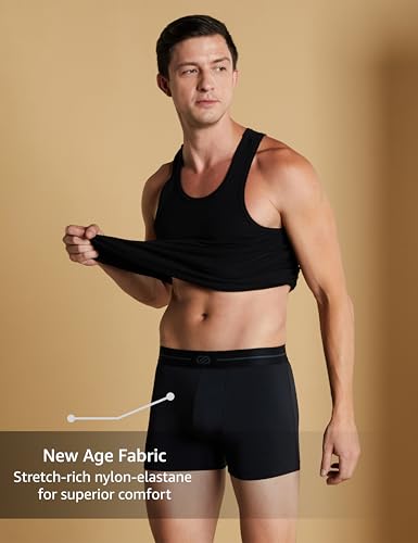 Image of Symbol Premium Men's Microfiber Blend Ultra-Soft Stretch Trunks | Underwear (Available in Combo Packs)