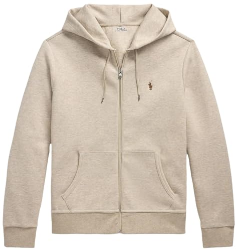 Image of POLO RALPH LAUREN mens Double-knit Full Zip Hoodie