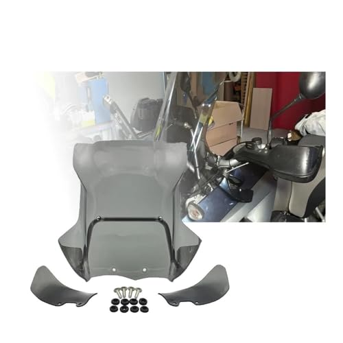Déflecteur d'air moto pour R1200GS finition premium bulle de protection supérieure