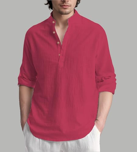 Image of Slim Fit Short Kurta for Men and Boys.(KRT BTN06, Navy Blue)