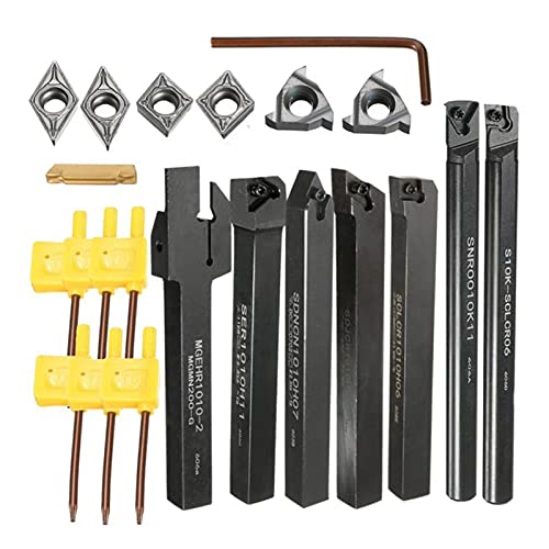 Fresa Carburo MGEHR1010-2 con 7 inserts y llaves T8 miniatura 2