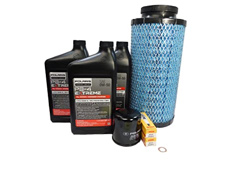 Image of 2014-2021 Polaris RZR XP Turbo 4 OEM Extreme Duty Oil Change Service Kit POL72