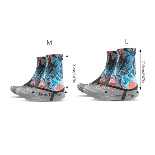 Guêtres de randonnée imperméables anti-sable pour chaussure de trail - 7