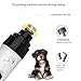 2026 New Upgraded Silent Nail Grinder,Electric Dog Nail Trimmers,Ultra-Quiet Operation,Pain-Free Nail Trimmer,USB Rechargeable Silent Dog with LED Light, & 2 Speeds for All Breeds (1PCS,Upgraded)