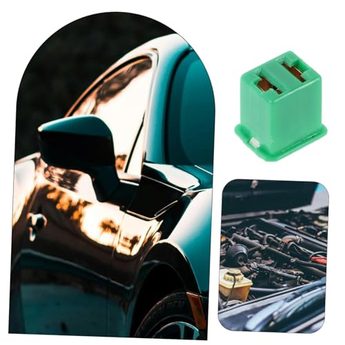 GANAZONO Juego de 6 fusibles cuadrados para automóvil, perfil bajo, construcción duradera para camiones, SUVs y vehículos miniatura 3