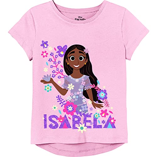 Disney Girls' Encanto Sisters Mirabel, Isabela, Luisa T-Shirt