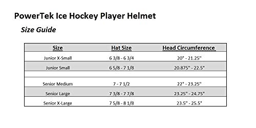 v3.0 TEK Ice Hockey Player Helmet with Cage, Adjustable (Red, Senior X-Large)