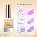 finger secret Blended Glue - Premium Gel Nail Polish Thinner for Seamless Blending Color Ombre Mixing Glitter Blend Sequin,18ml Gel Nail Polish for DIY Nail Designers & Manicure Salons