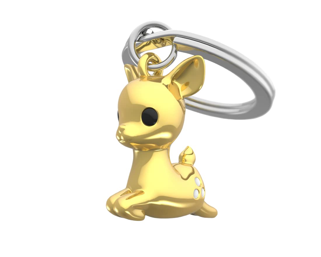 Meta[l]morphose Metalmorphose MTM191-01 Gold Doe Key Ring