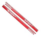 stickers bas de caisse volkswagen Autocollants latéraux de carrosserie de voiture : les autocollants de jupe latérale de voiture permettent une application facile pour s'adapter à la plupart des styles de voiture, autocollants de jupes latérales