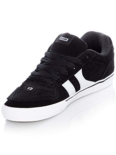 Image of Globe Men's Encore-2 Skateboarding Shoes, Black (Black /White), 13 UK (48 EU)