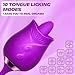 2024 Roses Toy Clitioral Sucker Powerful Womens Viboators ，Quiet Rose Viboatorr ，Waterproof Flower Vibration The Rose Adult Toy for Women 10 Speeds Perfect Date Night Ideas W213