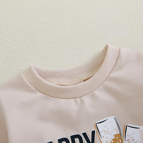 Toddler Girl New Years Outfit Embroidery Letter Print Sweatshirt Sequined Star Tulle Tutu Skirt Dress Clothes3