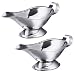 Produktbild Westmark 2 Saucièren/Saucenschüsseln, Tropffreier Auslauf, Füllvolumen: je 120 ml, Rostfreier Edelstahl, Silber, 622722E3