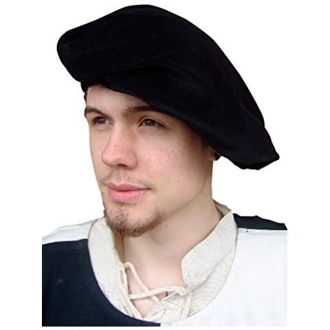 Medieval Velvet Beret Black Cover