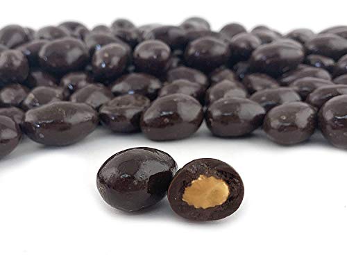 Sunny Island Gourmet Dark Chocolate Covered Almonds, Delicious Roasted Almonds, 2 Pounds Bag
