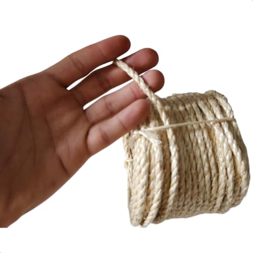 CORDA SISAL LASIS 5MM ARRANHADO DE GATO 15M