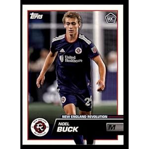2023 Topps # 62 Noel Buck New England Revolution (Card) NM/MT New England Revolution