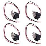 4PCS W10225581 Kühlschrank Bimetall Abtauthermostat, Kompatibel For Whirlpool, Kompatibel For Kenmore, AP6017375 PS11750673 2188824 2321799 W10260437