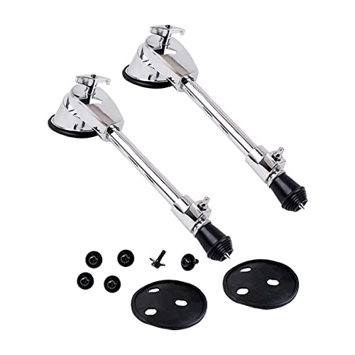 BESTonZON Adjustable Drum Legs for Bass Drums 2 Pack Solid Material and Skid-design for Stable Performance