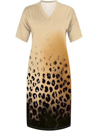Image of SUZONANA Plus Size Dresses for Curvy Women African Print American Dress Summer Outfits Casual Loose with Pocket