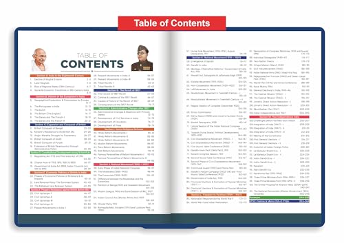 Image of Disha Modern History of India Simplified by Avadh Ojha for UPSC & State PSC Civil Services Exams | 4 color Book Powered with Infographics, Mindmaps, Pictures & Tables | Includes Post Independent India