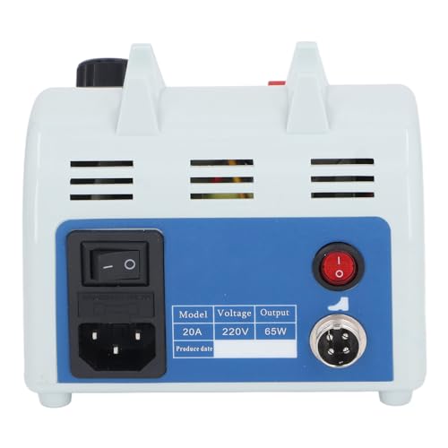 Elektrischer Mikromotor-Polierer Zum Polieren von Handstücken mit 35 KRPM, Labor- und Präzisionsarbeiten, Schmuck, Schleifen, Kunsthandwerk, Schnitzen, Polieren (EU-Stecker 220 V)