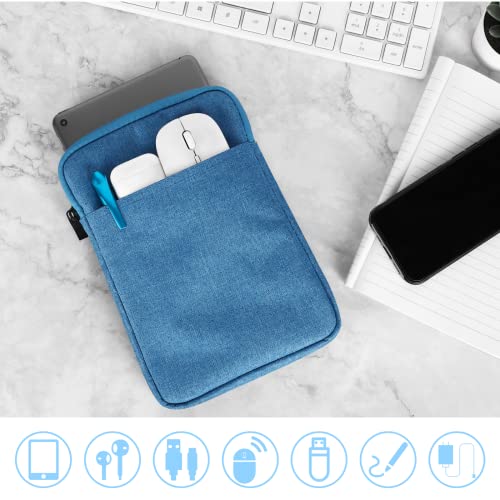 UrbanX 8 Inch Tablet Case for ZTE Grand X View 2 Lightweight Portable Protective Bag Laptop with Dual Pockets4