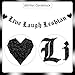 Sursurprise Lesbian Bachelorette Party Decorations, Live Laugh Lesbian Banner, Gothic Old English Emo Goth Queer Gay Pride LGBTQ+ Hen Party Decor Supplies