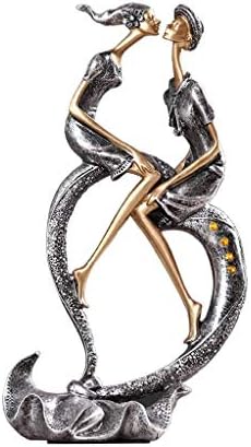 CHUNYU Pequeño Accesorio de Resina para los Amantes de la Escultura, Regalo para Esposa, Novia y más, Figura Decorativa Moderna para el hogar, Oficina, Mesa y Escritorio.