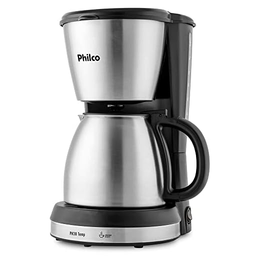 Cafeteira, Ph30 Temp, 30 xicaras, Preto, 110V, Philco