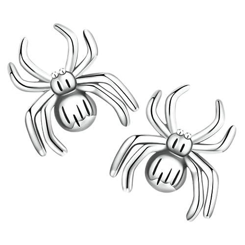 Boucles d'oreilles araignée argent 925 confortables et légères