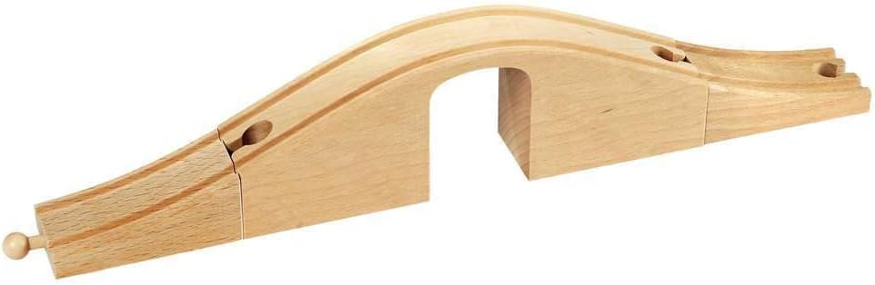 BRIO World 33351 - Viaduct Bridge | 3-Piece Wooden Toy Train Set Accessory | Ideal for Kids Ages 3 and Up | FSC-Certified Wood | Compatible with All Train Sets