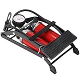 ULTECHNOVO Tragbare Luftpumpe Fußpumpe mit Pedal aus Eisen für Fahrräder und Aufblasbare Spielzeuge Einfach zu Tragen Schnelle Inflation für Haushalt Zufällige Farbe