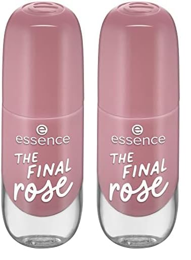 essence gel nail colour, Nagellack, Nr. 08, Nude, langanhaltend, Expressergebnis, schnelltrocknend, glänzend, farbintensiv, acetonfrei, vegan, ohne Mikroplastikpartikel, ohne Parfüm, 2er Pack (8ml)
