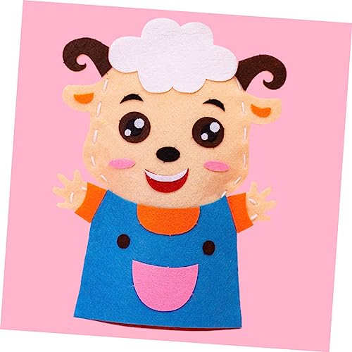 TOYANDONA 8 Pçs Crianças Fantoche De Mão DIY Fantoches De Mão Para Crianças Fantoches De Animais Kit