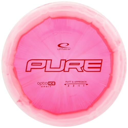 Dynamic Discs Latitude 64 Opto Ice Orbit Pure Putter Golf Disc - Colors Will Vary