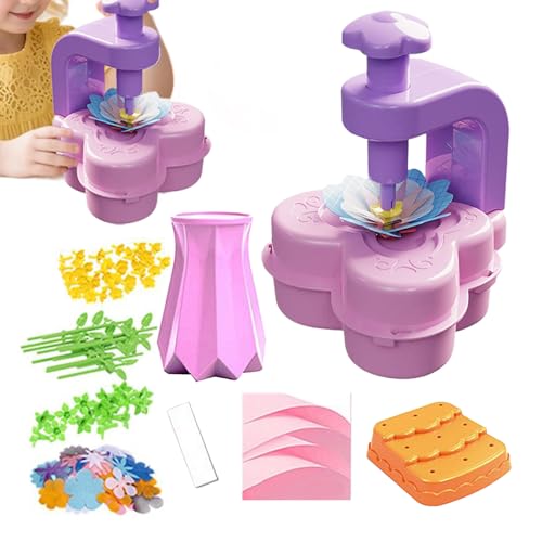 Fleurs en tissu pour bouquets, l'atelier parfait pour calmer et concentrer les enfants