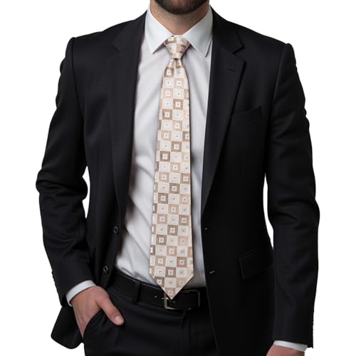 Image of Hi-Tie Men's Silk Ties Formal Woven Classic Necktie Pocket Square Cufflinks Lapel Pin Set Wedding Business