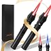Lamsen Lightsaber Torch Lighter 2 pack – Butane Refillable Kitchen Torch, Adjustable Flame Torch, Windproof Blow Torch, Safety Lock, BBQ, Brulee, Cooking – Unique Gift for Fest(Gas Not Included)