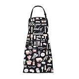Photo Gallery ensianth grembiule da parrucchiere per estetista, regalo per truccatori, per amanti del trucco, con tasche, 25625 estetista a, m Photo Gallery ensianth grembiule da parrucchiere per estetista, regalo per truccatori, per amanti del trucco, con tasche, 25625 estetista a, m