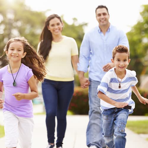 Vnvetyto 18 Pcs Crystal Cage Necklace Holder Necklace Cord Empty Stone Holder Replacement Hand-Woven Necklace Cord With Adjustable Length (9 Black+ 9 Beige) #TOP6