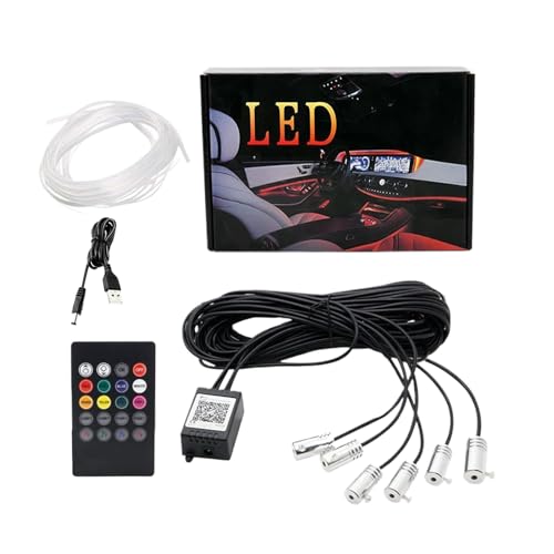 Kit Di Illuminazione A LED Per Interni Automobilistici | Illuminazione Automobilistica,A Striscia Per Automobili Sotto Il Cruscotto - Per Veicoli Come Rimorchio Camion Berlina Pickup