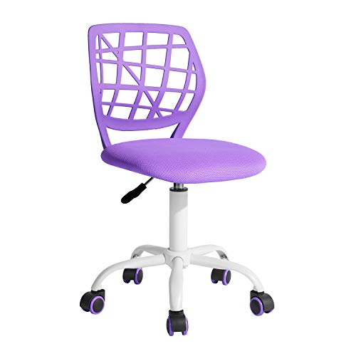 HOMYLIN VD Carnation Chaise en Plastique Violet 38 cm x 39 cm x 75-85 cm